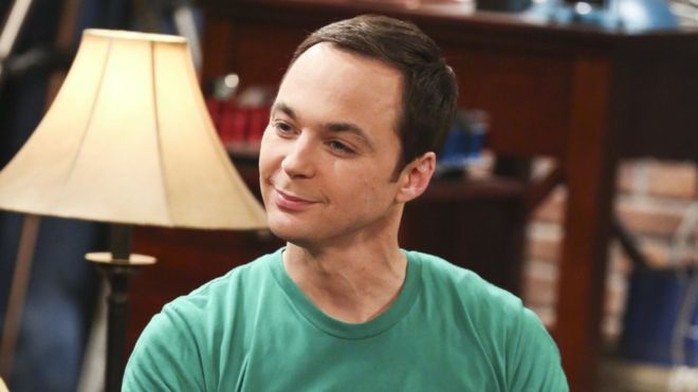 Jim Parsons vai Sheldon trong phim The Big Bang Theory