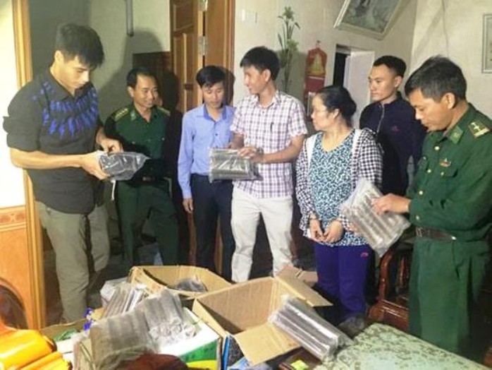 
Số thuốc nổ bị lực lượng Công an và Biên phòng ở Thanh Hóa bắt giữ
