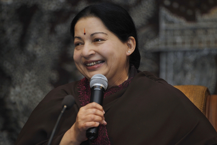 
Bà Jayalalithaa Jayaram qua đời ở tuổi 68 hôm 5-12. Ảnh: AP
