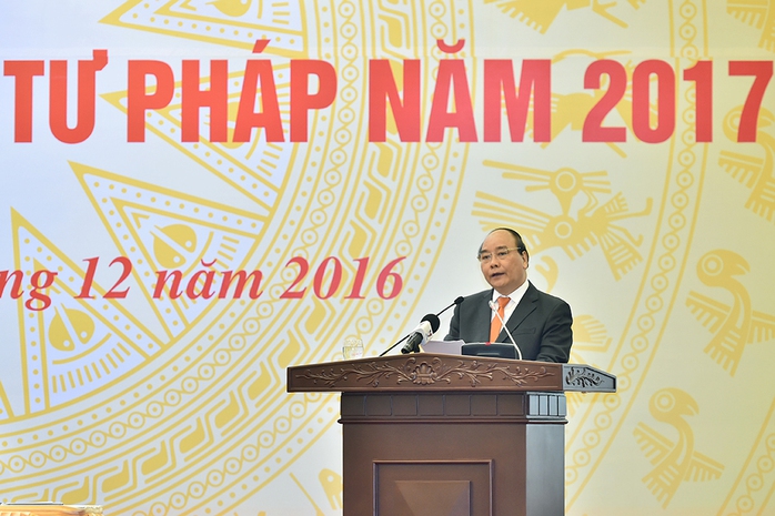 
Thủ tướng Nguyễn Xuân Phúc phát biểu tại hội nghị

