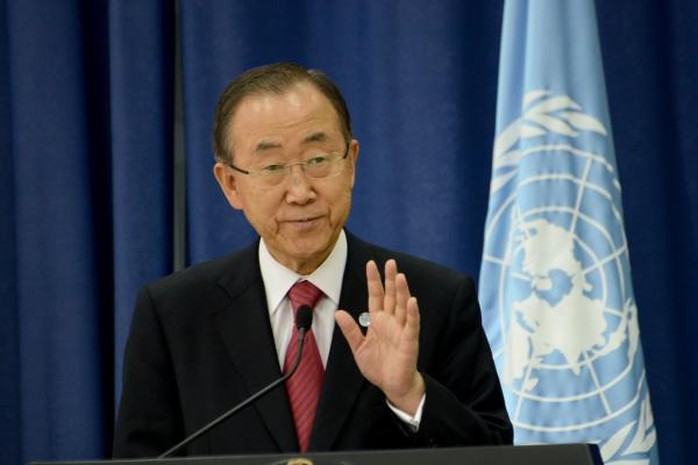 
Tổng Thư ký Liên Hiệp Quốc Ban Ki-moon. Ảnh: UPI
