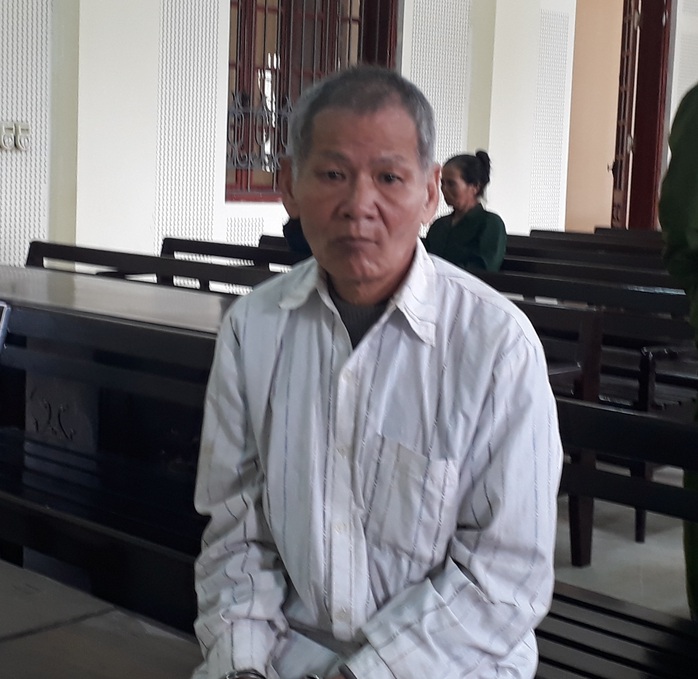
Bị cáo Nguyễn Văn Đào tại phiên tòa
