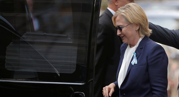 
Bà Hillary Clinton tuyên bố đang hồi phục và sẽ sớm quay trở lại đường đua vào Nhà Trắng Ảnh: Reuters
