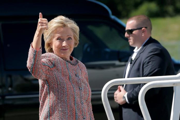 
Bà Hillary Clinton khẳng định bà đang rất khỏe mạnh. Ảnh: Reuters
