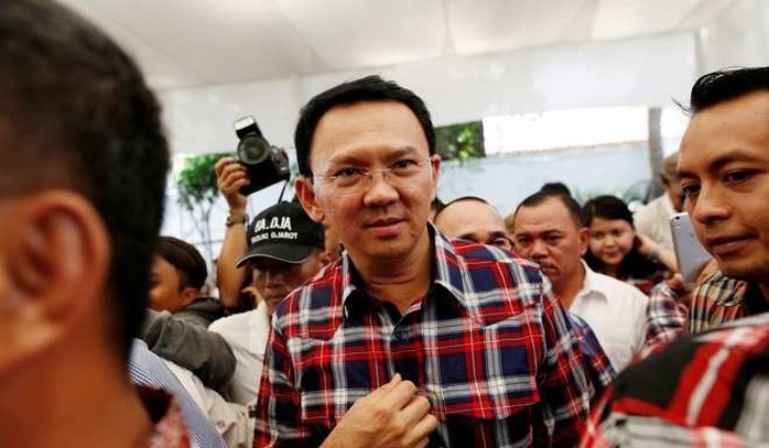 
Thống đốc Jakarta Basuki Ahok Tjahaja Purnama. Ảnh: Reuters
