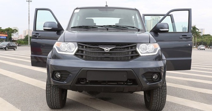Xe bán tải UAZ được nhập khẩu từ Nga.