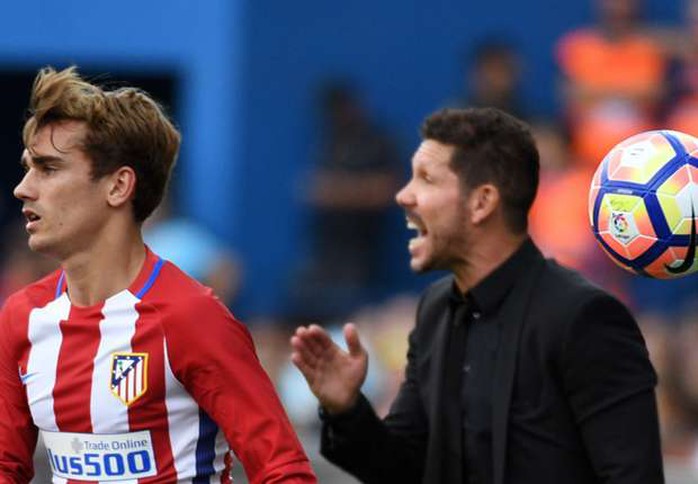 Griezmann và HLV Simeone