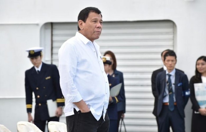
Tổng thống Philippines Rodrigo Duterte. Ảnh: REUTERS
