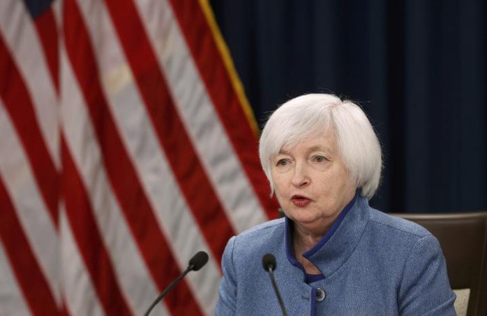 Chủ tịch FED, bà Janet Yellen. Ảnh: REUTERS