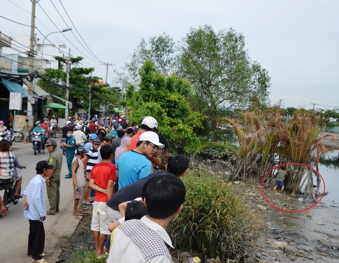 
Khu vực phát hiện thi thể
