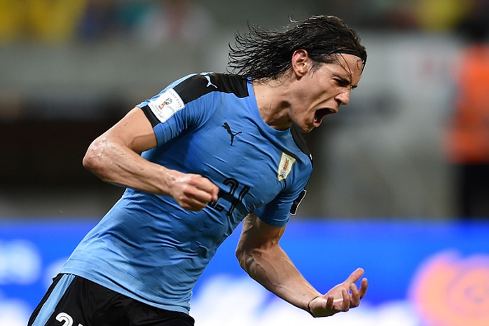 
Uruguay của Cavani đang dẫn đầu khu vực Nam Mỹ sau 8 lượt trận
