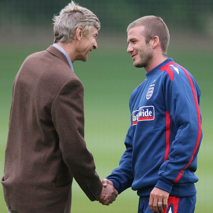 
Wenger nhờ đến kinh nghiệm vượt qua khủng hoảng của Beckham
