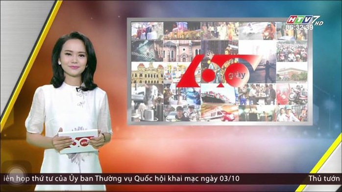 
Chương trình 60 giây sáng của HTV chính thức lên sóng từ ngày 1-10
