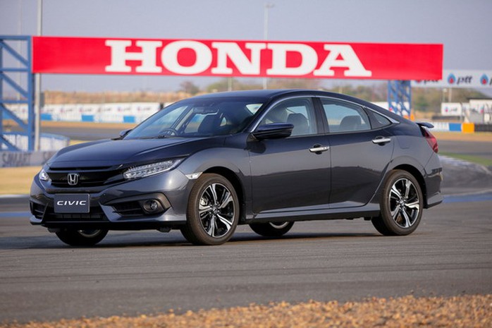 Honda Civic mới sẽ nhập khẩu từ Thái Lan.