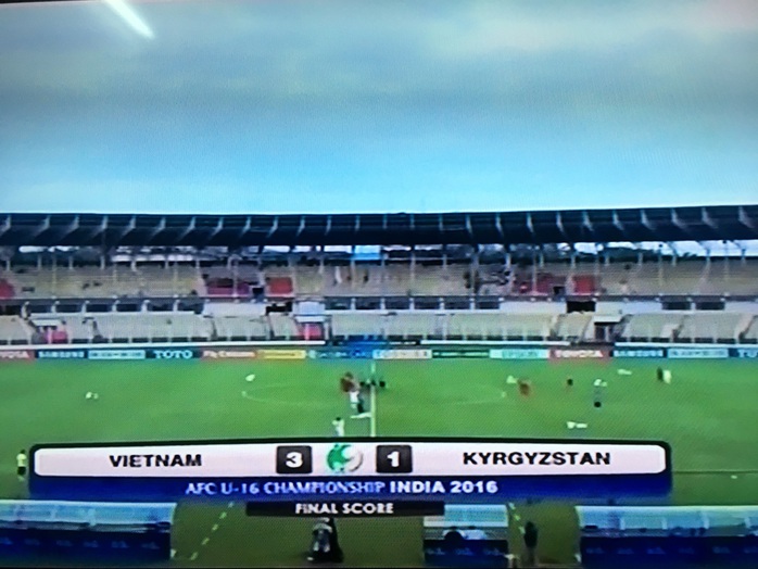 U16 Việt Nam xuất sắc đánh bại U16 Kyrgyzstan 3-1 để giành vé thứ hai bảng B vào tứ kết