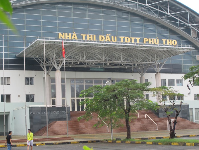 
Nhà thi đấu TDTT Phú Thọ, nơi xảy ra vụ trộm kim cương
