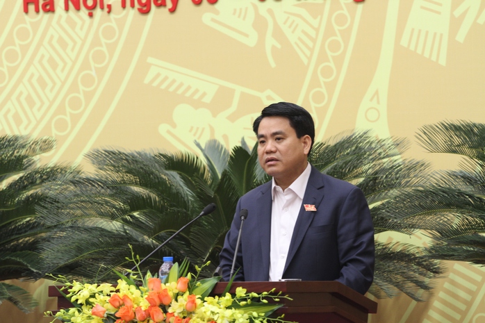 
Chủ tịch UBND TP Hà Nội Nguyễn Đức Chung cho biết Sở Xây dựng sẽ thực hiện dự án Hồ Tây tổng thể - Ảnh: Hà Phương

