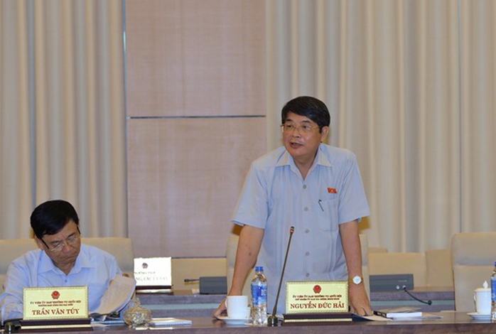 
Chủ nhiệm Ủy ban Tài Chính-Ngân sách Nguyễn Đức Hải cho biết có ý kiến cho rằng Chính phủ cần trình QH xem xét quyết định phê duyệt chủ trương đầu tư dự án đường cao tốc Bắc-Nam
