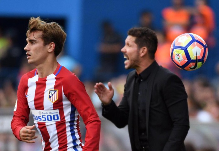 Nếu Simeone ra đ, Griezmann cũng sẽ chia tay Atletico Madrid