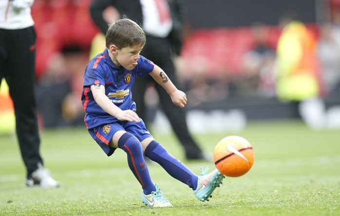 
Kai, 6 tuổi, con trai của Rooney
