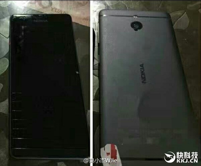 
Nokia P với thiết kế kim loại nguyên khối. Ảnh: Weibo
