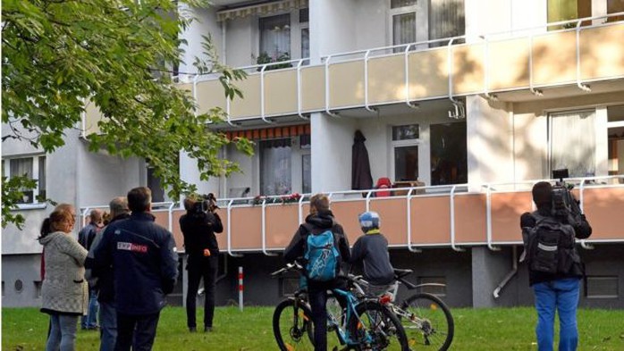 
Căn hộ của nghi phạm ở Chemnitz trong thời điểm bị
