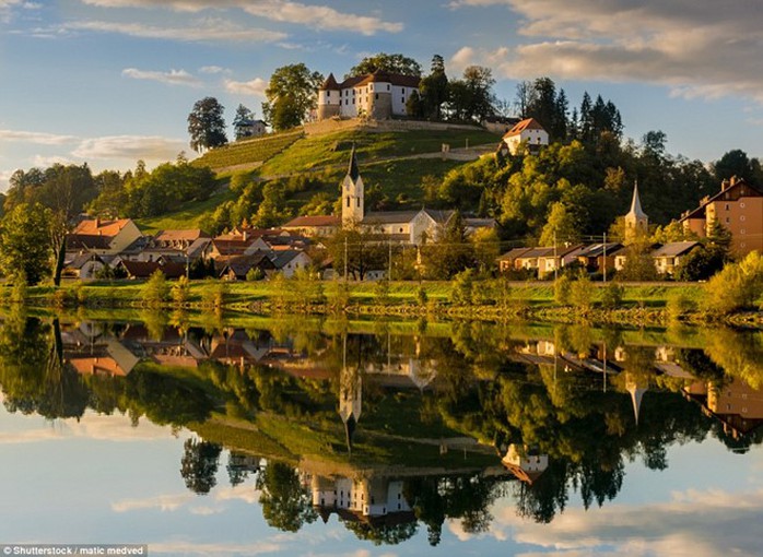 Thị trấn Sevnica ở Slovenia. Ảnh: Shutterstock.