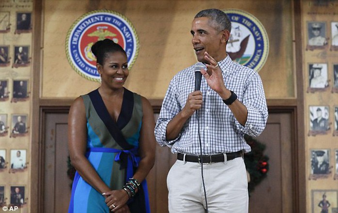 
Tổng thống Obama tự tin ông có thể chiến thắng nếu tái tranh cử. Ảnh: AP
