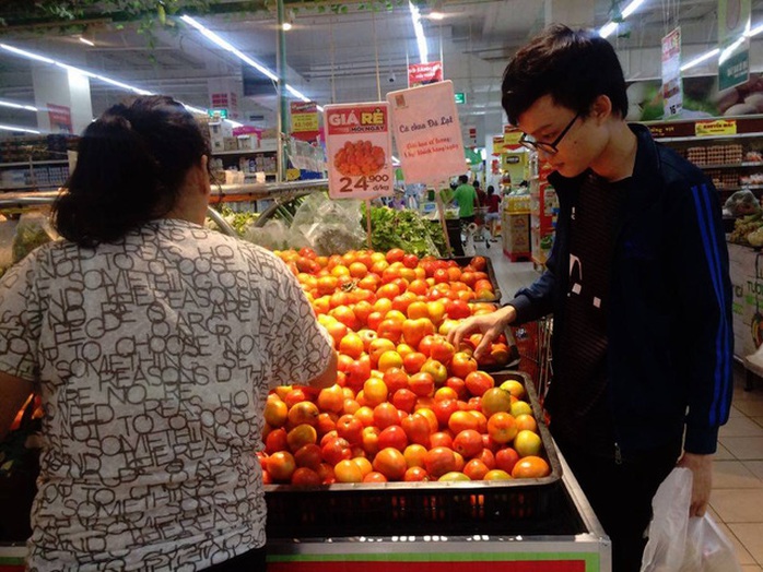 Cà chua đang là mặt hàng sốt nhất dù giá cao ngất ngưỡng