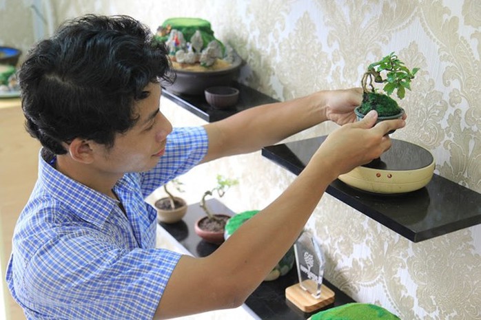Trung bình mỗi chậu bonsai đơn giản có giá 1,7 triệu đồng. Ảnh: Happy Trees.