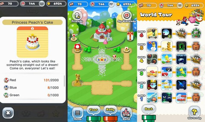 Với mức giá 10 USD, Super Mario Run khá ngắn và dễ dàng.