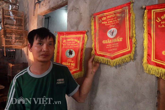Chủ linh kê tự hào khoe những giải thưởng danh giá