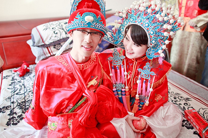 Cho thuê bông đeo áo cưới chú rể truyền thống người Hoa - Trung Quốc -  NiNiStore 2024
