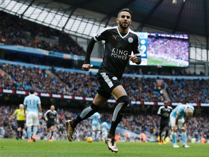 Mahrez mùa trước từng giúp Leicester phá lưới Man City Ảnh: REUTERS
