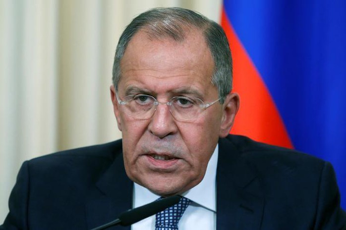 
Ngoại trưởng Nga Sergei Lavrov. Ảnh: REUTERS
