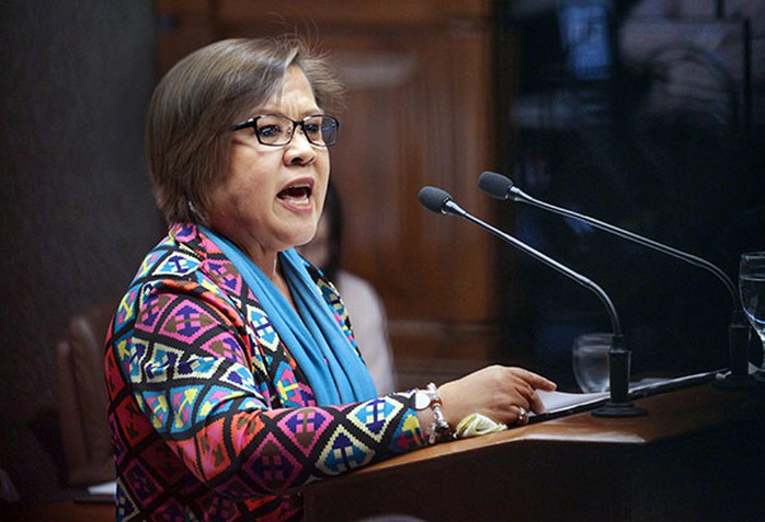 
Thượng nghị sĩ Philippines Leila De Lima. Ảnh: philstar
