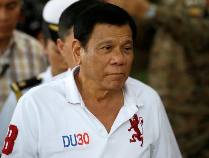 
Tổng thống Duterte muốn kéo dài thời gian phòng chống tội phạm ma tuý. Ảnh: Reuters
