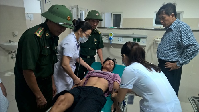 Thuyền viên đang được điều trị tại BV hữu nghị Việt Nam- Cu Ba Đồng Hới