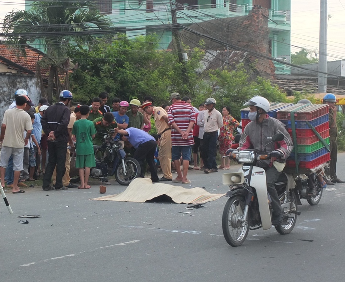 
Hiện trường vụ tai nạn
