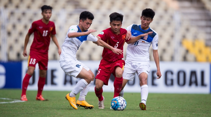 U16 Việt Nam đã chơi một trận tuyệt vời trước U16 Kyrgyzstan