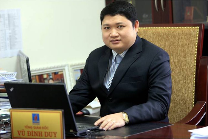 Vũ Đình Duy khi đương chức Tổng giám đốc PVTex - Ảnh: PVTex