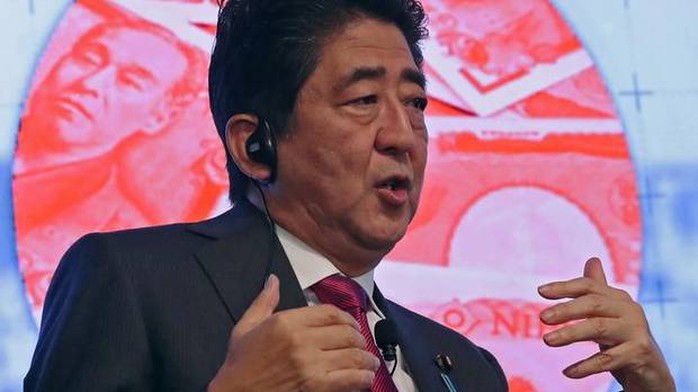 
Thủ tướng Nhật Bản Shinzo Abe là một trong những nhà lãnh đạo ủng hộ TPP mạnh mẽ. Ảnh: Reuters

