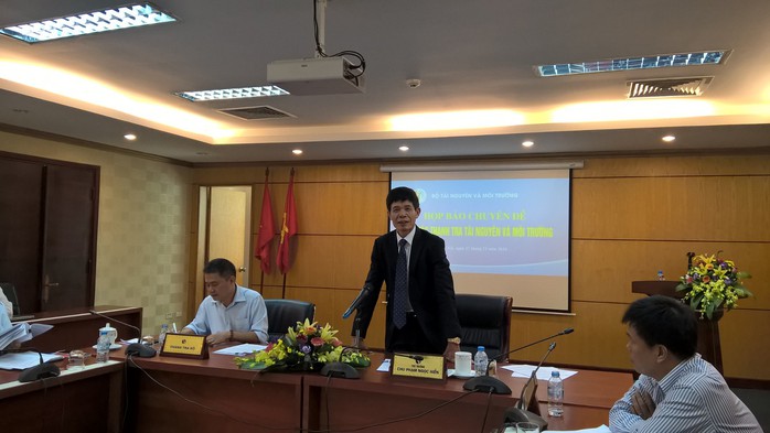 
Thứ trưởng Chu Phạm Ngọc Hiển chủ trì họp báo ngày 17-11
