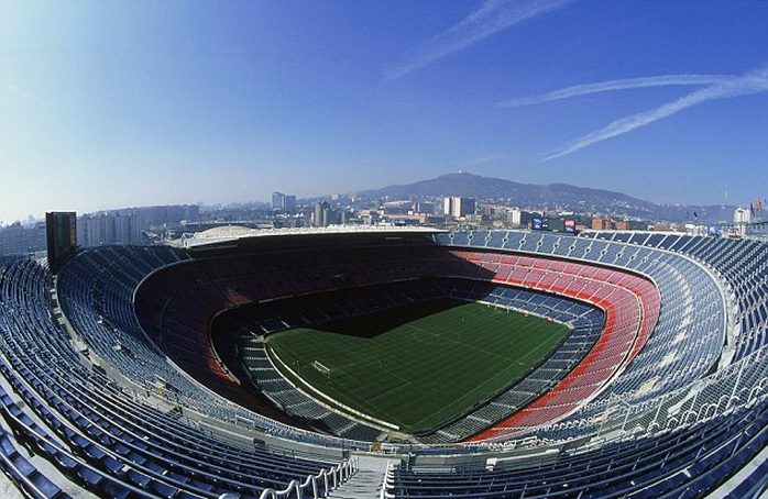 Nou Camp của Barcelona, SVĐ có sức chứa lớn nhất châu Âu hiện nay