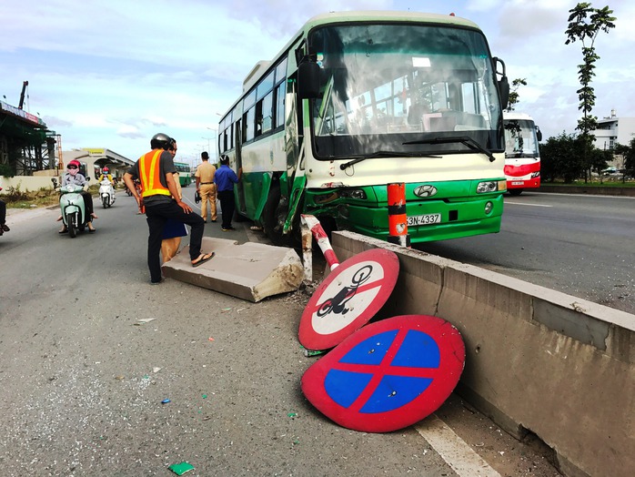 
Hiện trường vụ tai nạn
