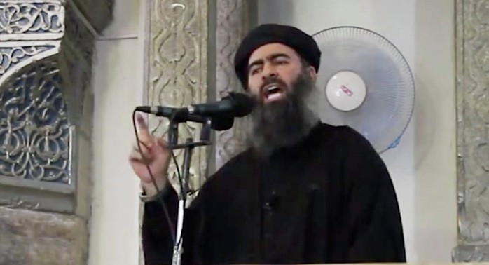 Thủ lĩnh tối cao IS Abu Bakr al-Baghdadi. Ảnh: AP