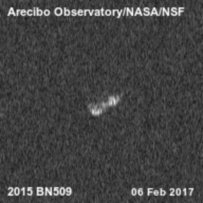 Tiểu hành tinh 2015 BN509. Ảnh: ĐÀI QUAN SÁT ARECIBO