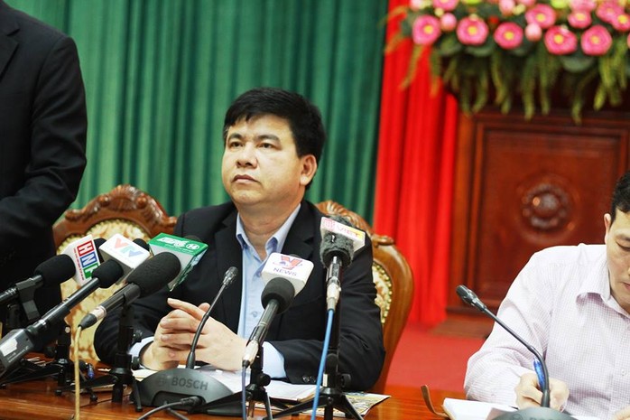 
Ông Trần Xuân Hà, Phó trưởng Ban tuyên giáo Thành ủy Hà Nội, phát biểu tại buổi họp báo

