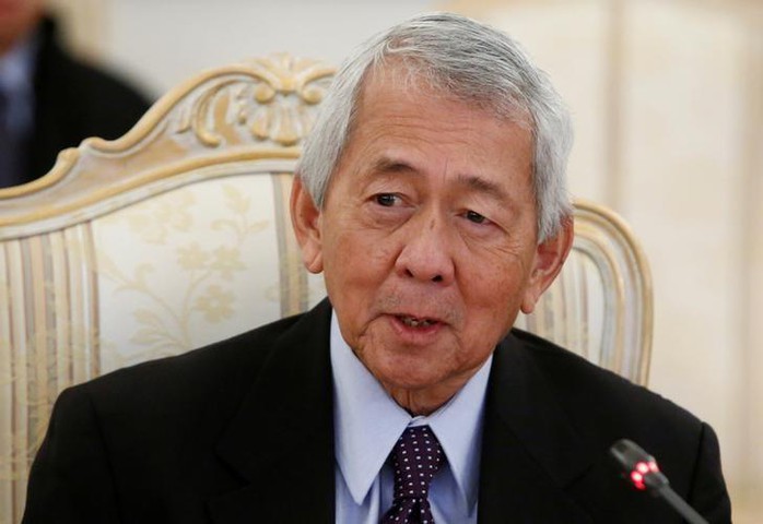 Ngoại trưởng Philippines Perfecto Yasay. Ảnh: REUTERS