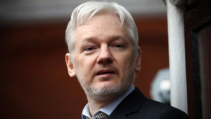 Người sáng lập WikiLeaks Julian Assange. Ảnh: NBC NEWS